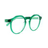 Occhiali da vista Cimmino Lab, modello Marina grande, colore verde, vista zoom.
