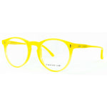 Occhiali da vista Cimmino Lab, modello Solaro, colore giallo, vista laterale.